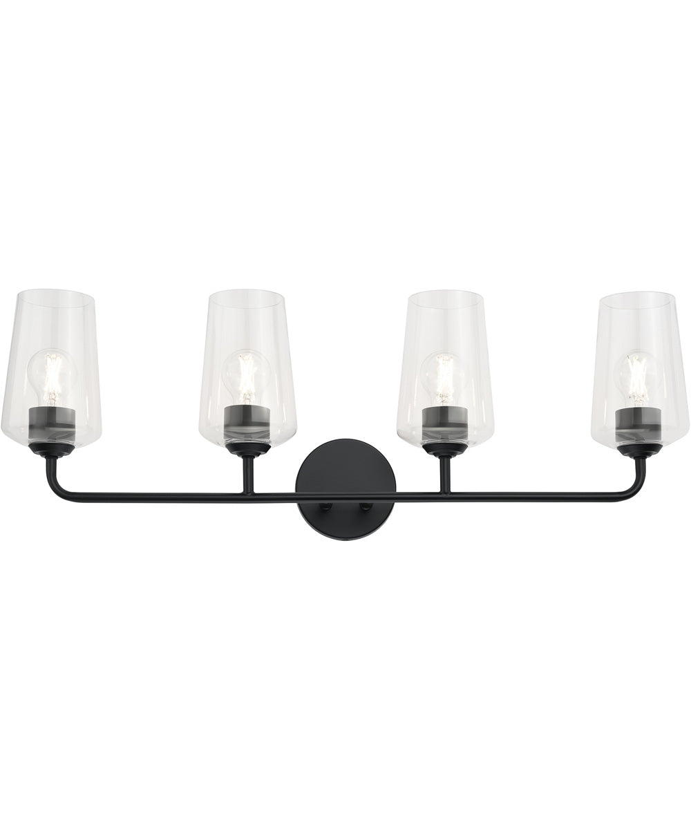 Celino 4-Light Bath & Vanity Black