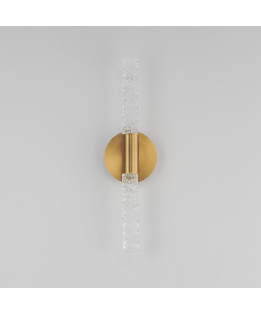 Duchess 2-Light Wall Sconce Natural Aged Brass