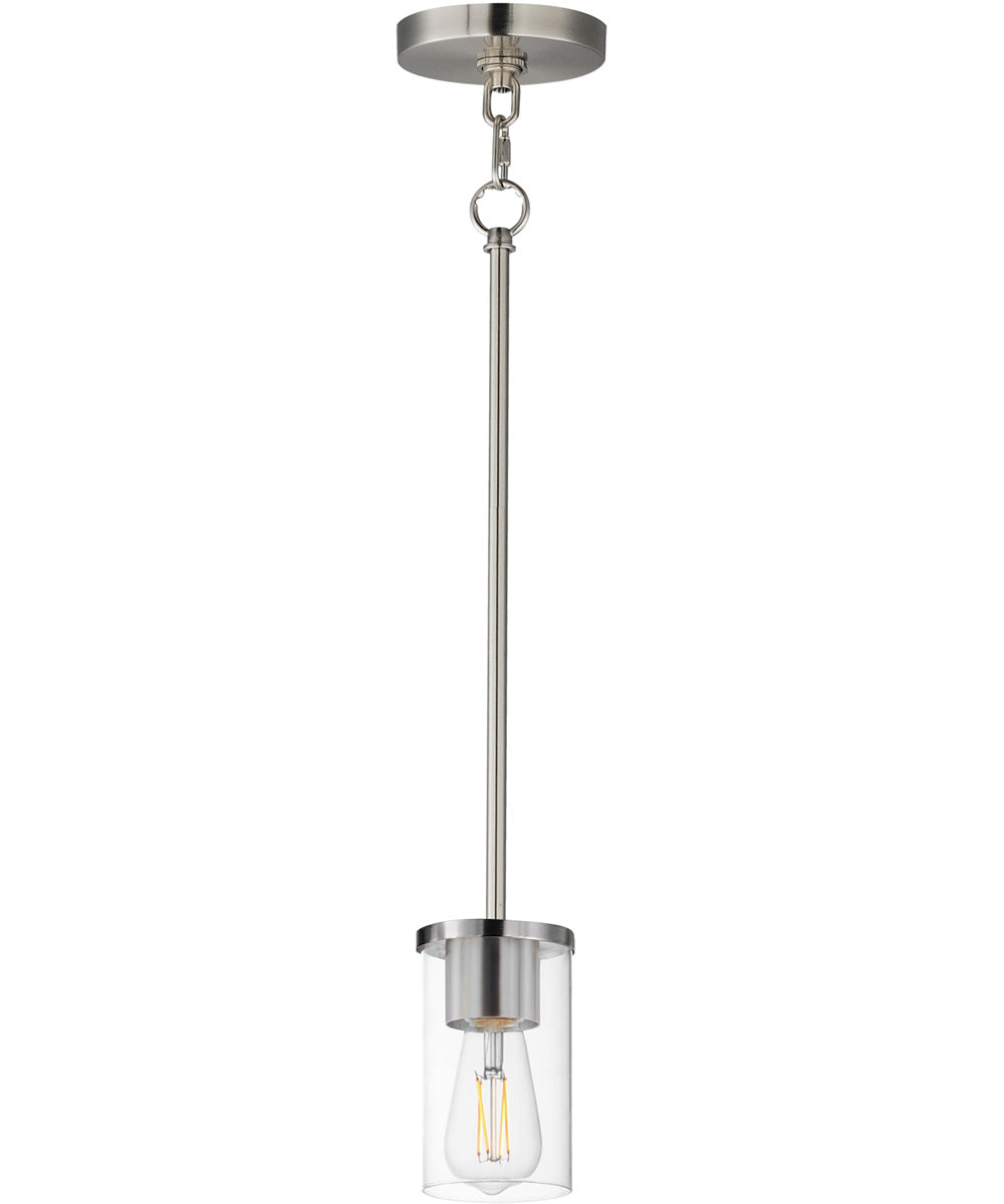 Lateral Mini Pendant Satin Nickel
