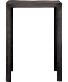 In The Groove Aluminum Accent Table