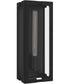 Young 1-light Outdoor Wall Light Matte Black
