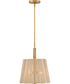 Sasha 3-Light Medium Pendant in Lacquered Brass