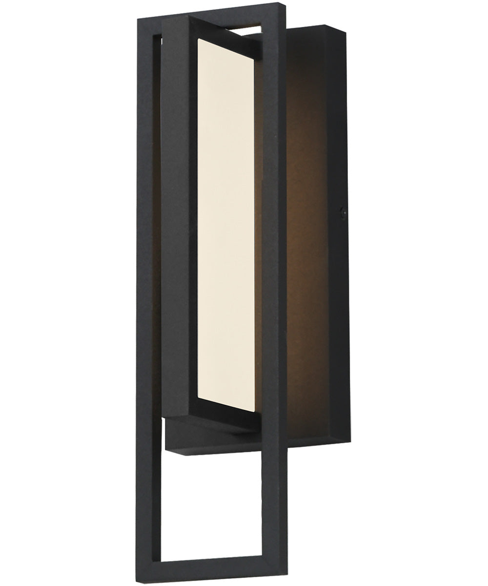 Formation VX 14 inch Outdoor LED Wall Sconce Black