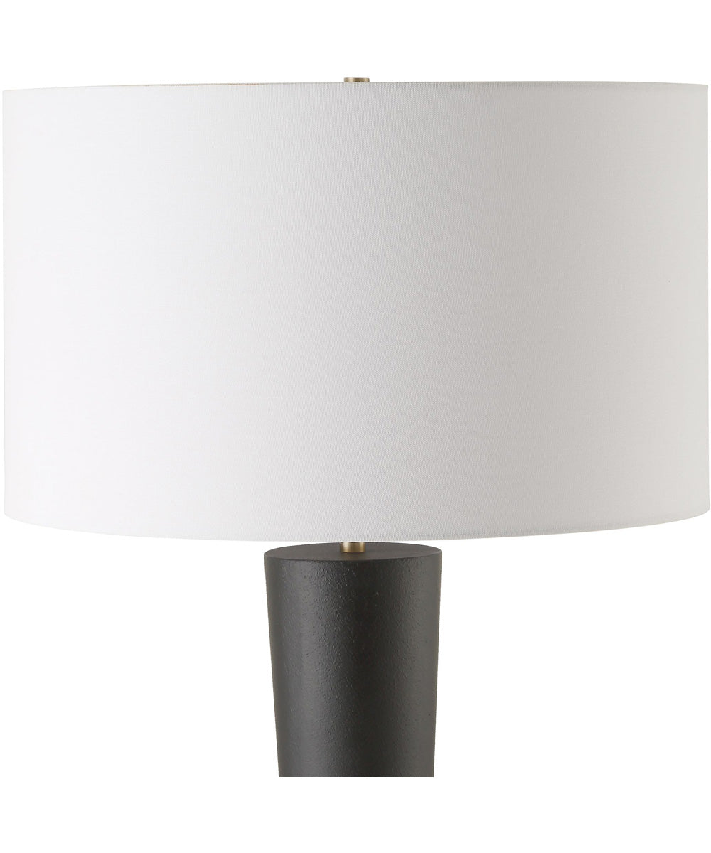 Layla Black Tapered Floor Lamp