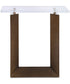 McElroy Modern Bronze Side Table