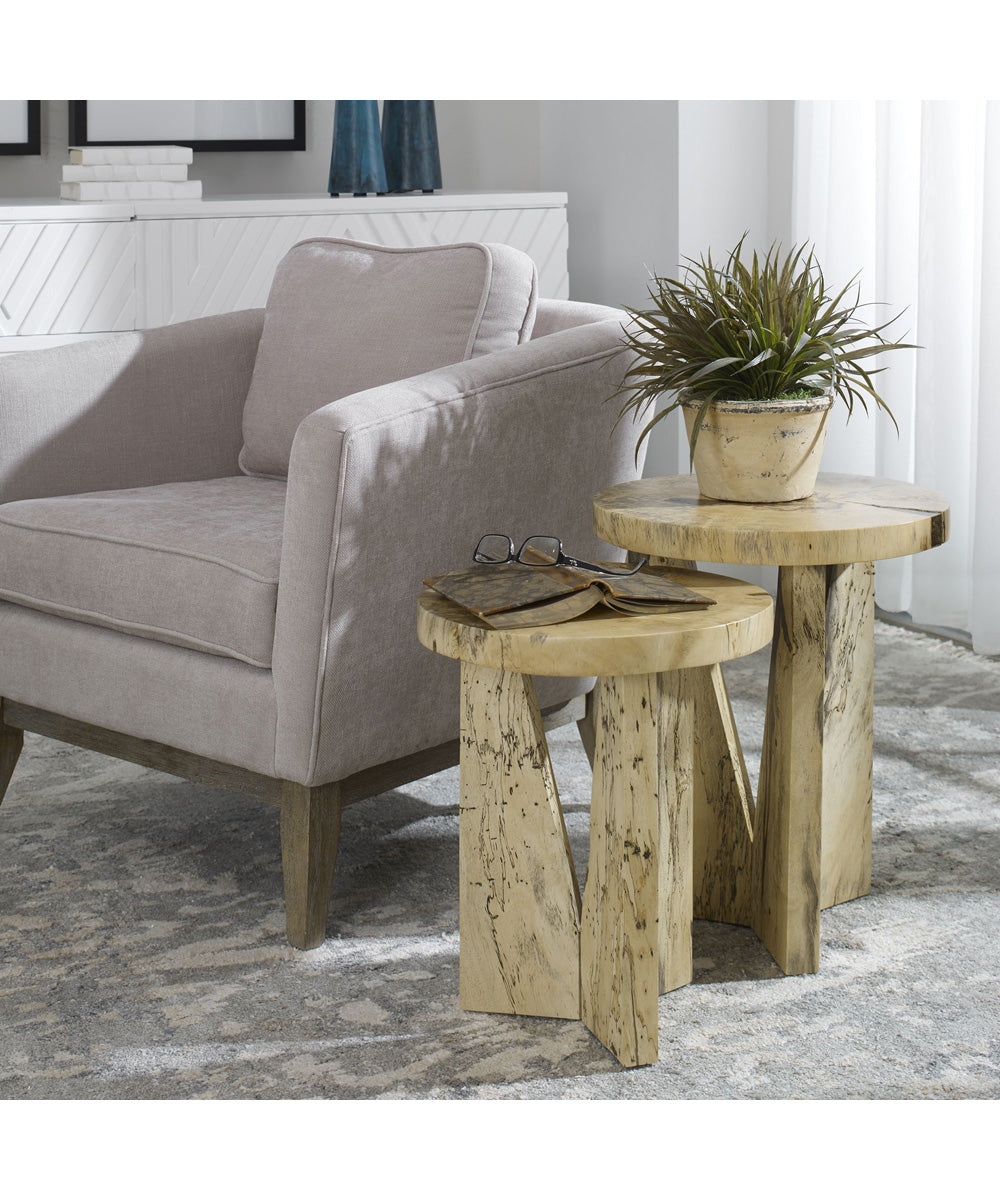 Nadette Natural Nesting Tables, Set of 2