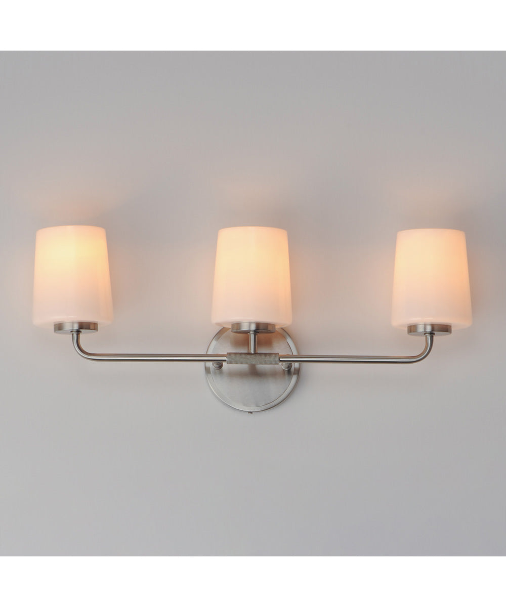 Durham 3-Light Bath Vanity Satin Nickel