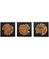 Kolini Teak Wood Wall Decor, Set of 3