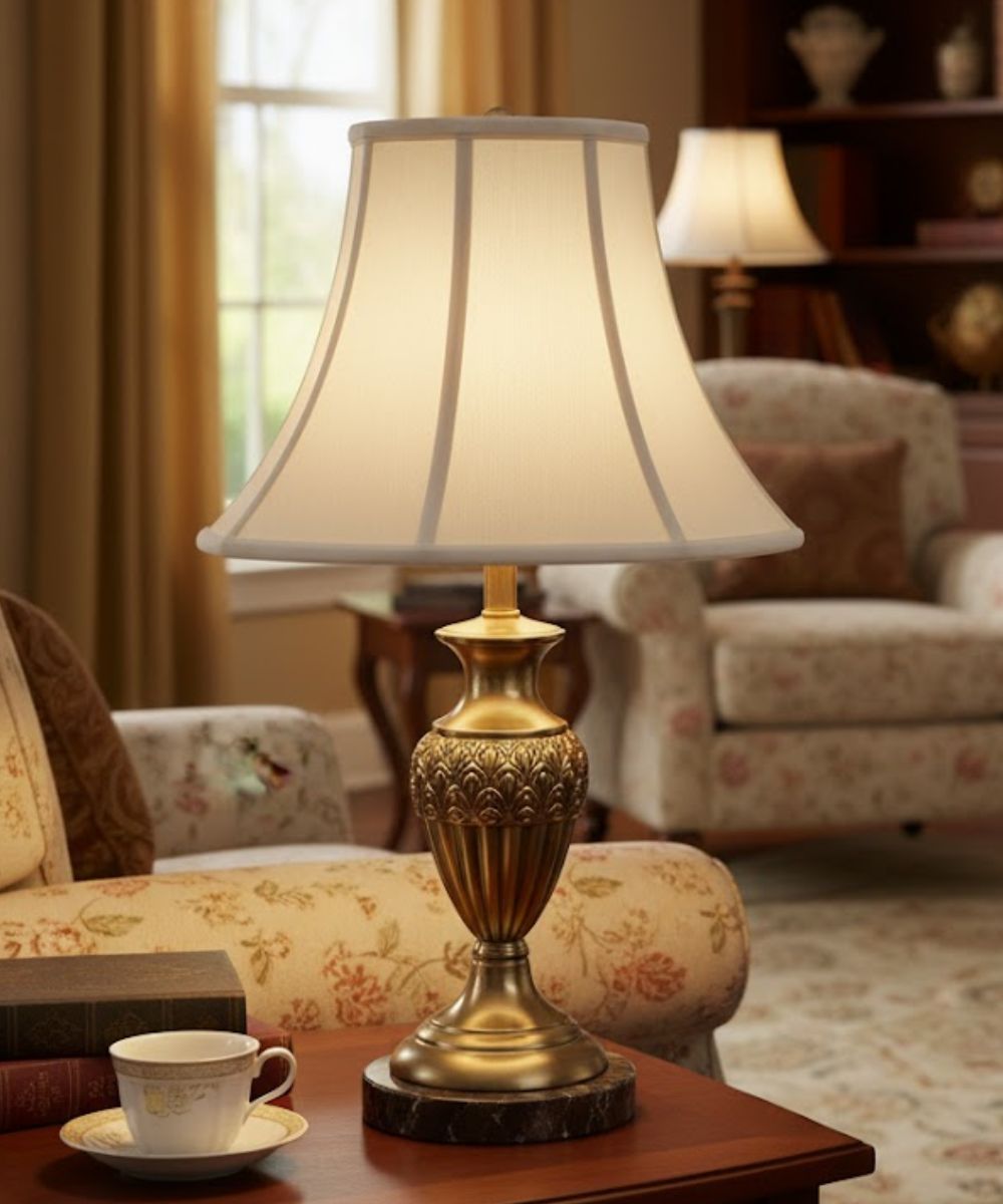 10x20x15 Ivory Shadow Bell Softback Lampshade