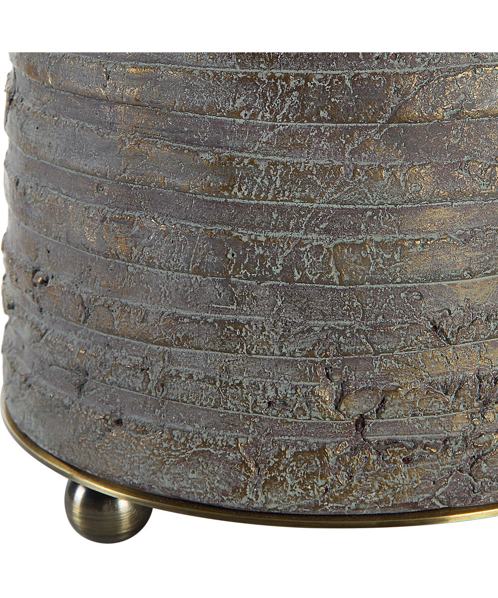 Gorda Bronze Ceramic Table Lamp