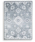 Avanworths Washable Medium Rug Blue/Gray/Ivory