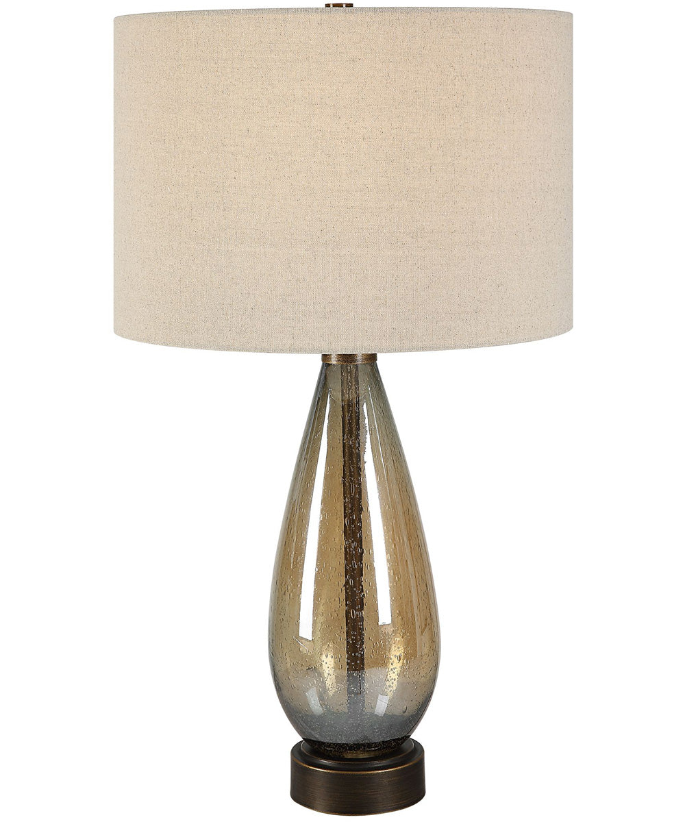 Baltic Teardrop Glass Table Lamp