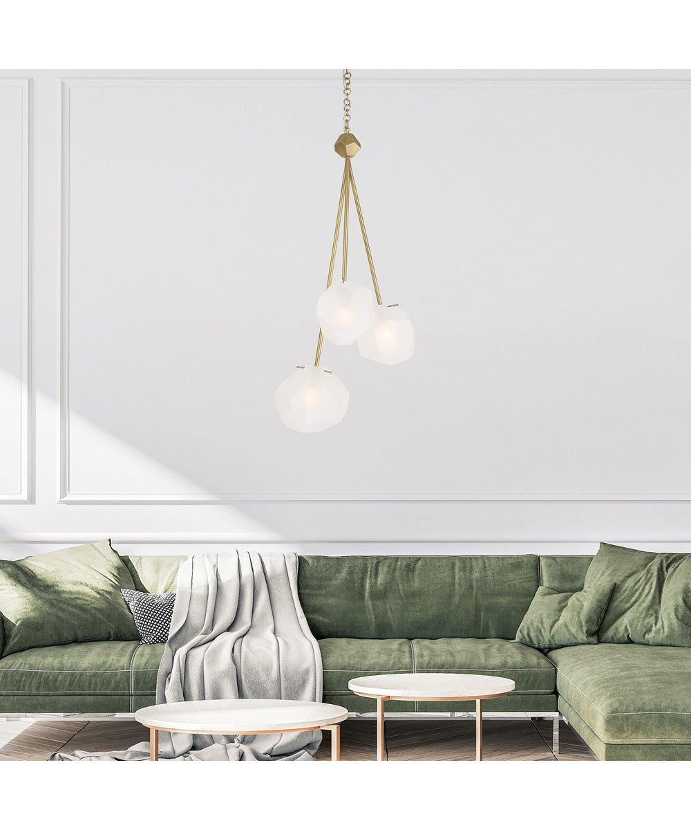 Geodesic 3 Light Pendant
