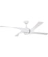 Venn 1-Light Fan White