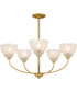 Whitecap 5-light Chandelier Brushed Gold