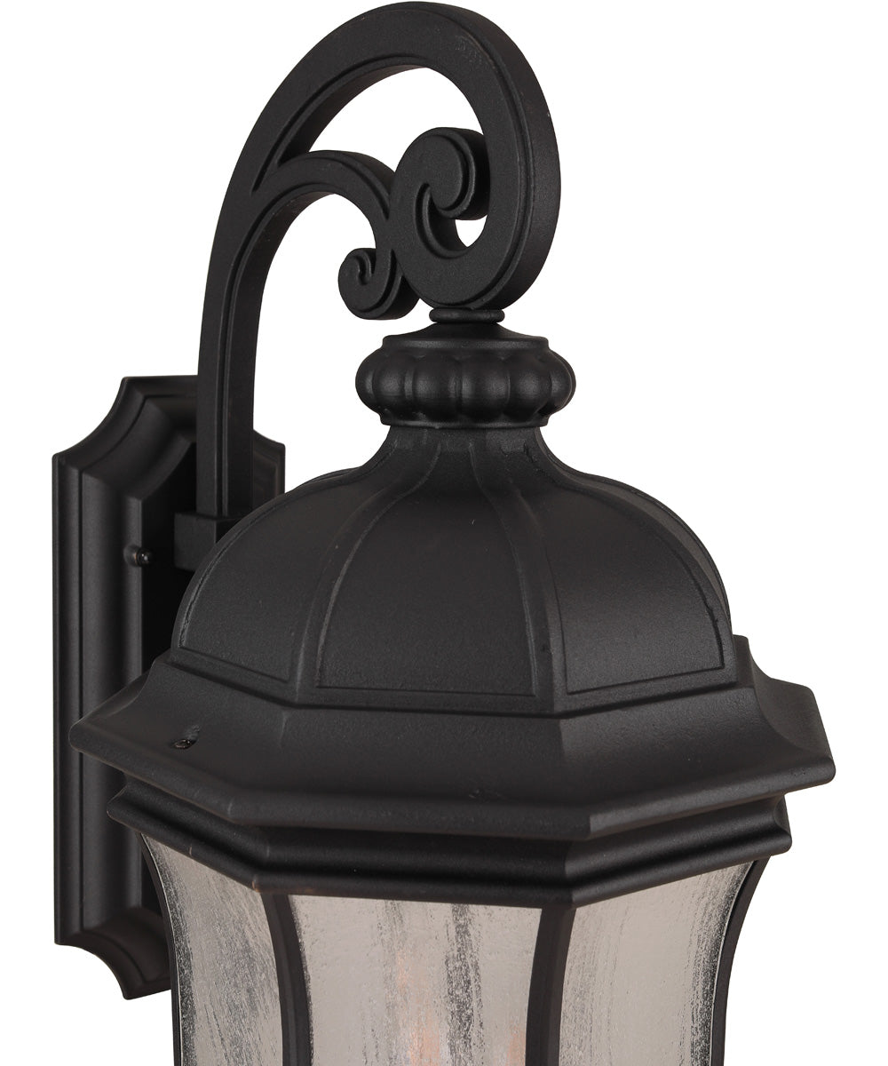Harper 3-Light Outdoor Lighting Textured Black