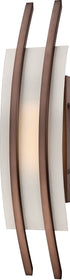 7"W Trax 1-Light LED Vanity & Wall Hazel Bronze