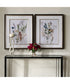 Delicate Flowers Framed Prints Set of 2