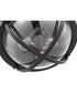 Lincoln 2-Light Close-to-Ceiling Matte Black