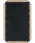 22x34" Wall Mirror in Brushed Gold with Subtle Silver