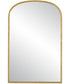 22x34" Wall Mirror in Gold Leaf