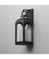Marrakech 1-Light Wall Sconce Medium Black