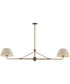 Dunbridge 2-Light Pendant Weathered Brass