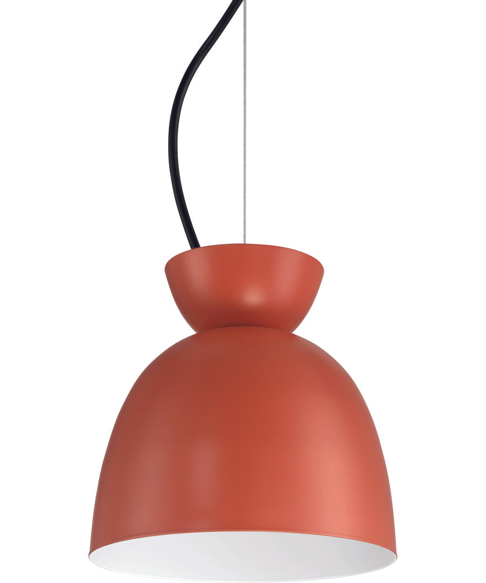 Ventura Dome 1-Light Lighting Baked Clay