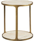Clench Brass Side Table