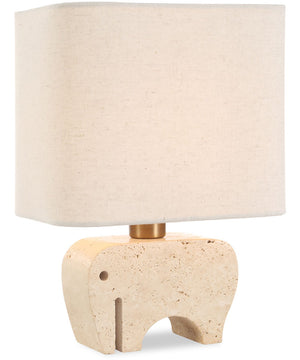 Tusk Travertine Accent Lamp