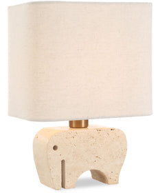 Tusk Travertine Accent Lamp