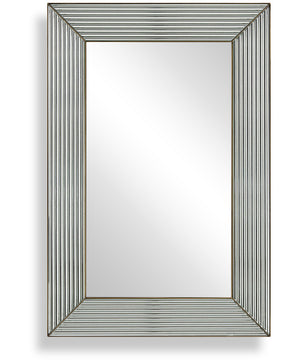 Illuminate Antique Brass Mirror