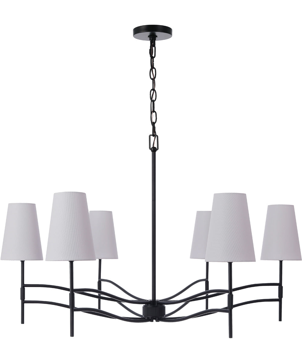 Astor 6-Light Lighting Flat Black