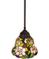 8" Wide Begonia Mini Pendant