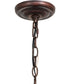 18" Wide Tiffany Hanginghead Dragonfly Pendant