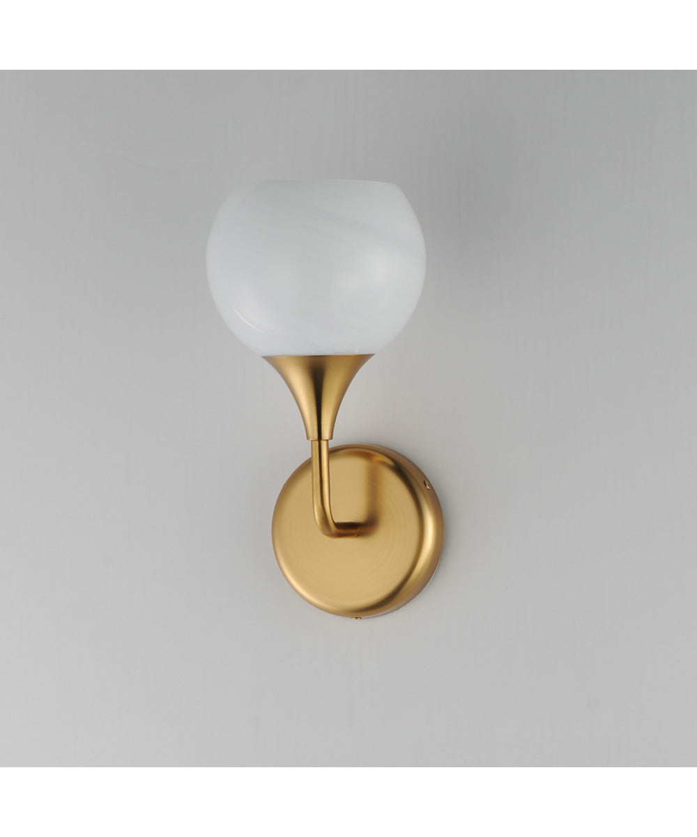 Neve 1-Light Wall Scone Natural Aged Brass