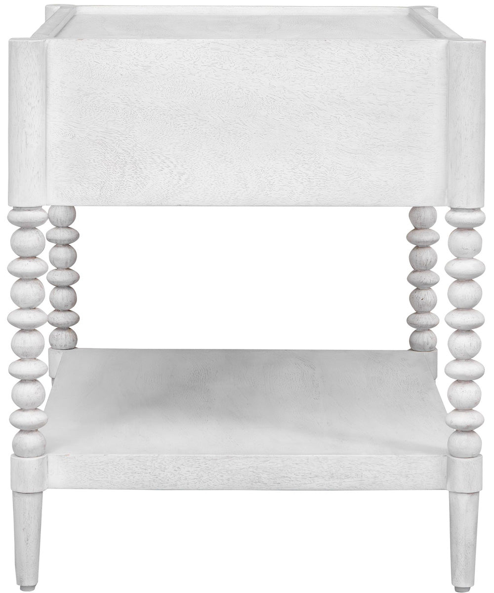 Bales Off-White Side Table