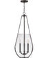 Farrin 3-Light Medium Pendant in Gunmetal