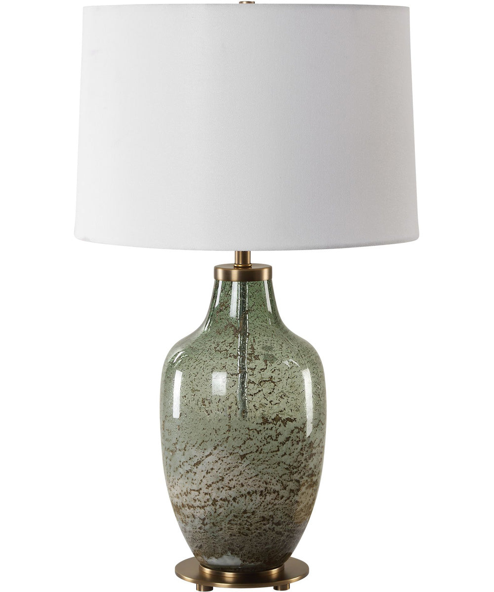 Chianti Olive Glass Table Lamp