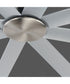 Condor 65 inch 8-Blade Fan Satin Nickel