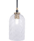 Council 1-Light Lighting Flat Black/Satin Brass
