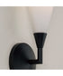 Gatsby 1-Light Sconce Matte Black