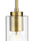 Cofield 1-Light Pendant Vintage Brass
