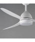 Drifter 52 inch Outdoor Fan w LED Matte White