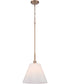 Pleated II 1-Light Lighting Premium Bronze