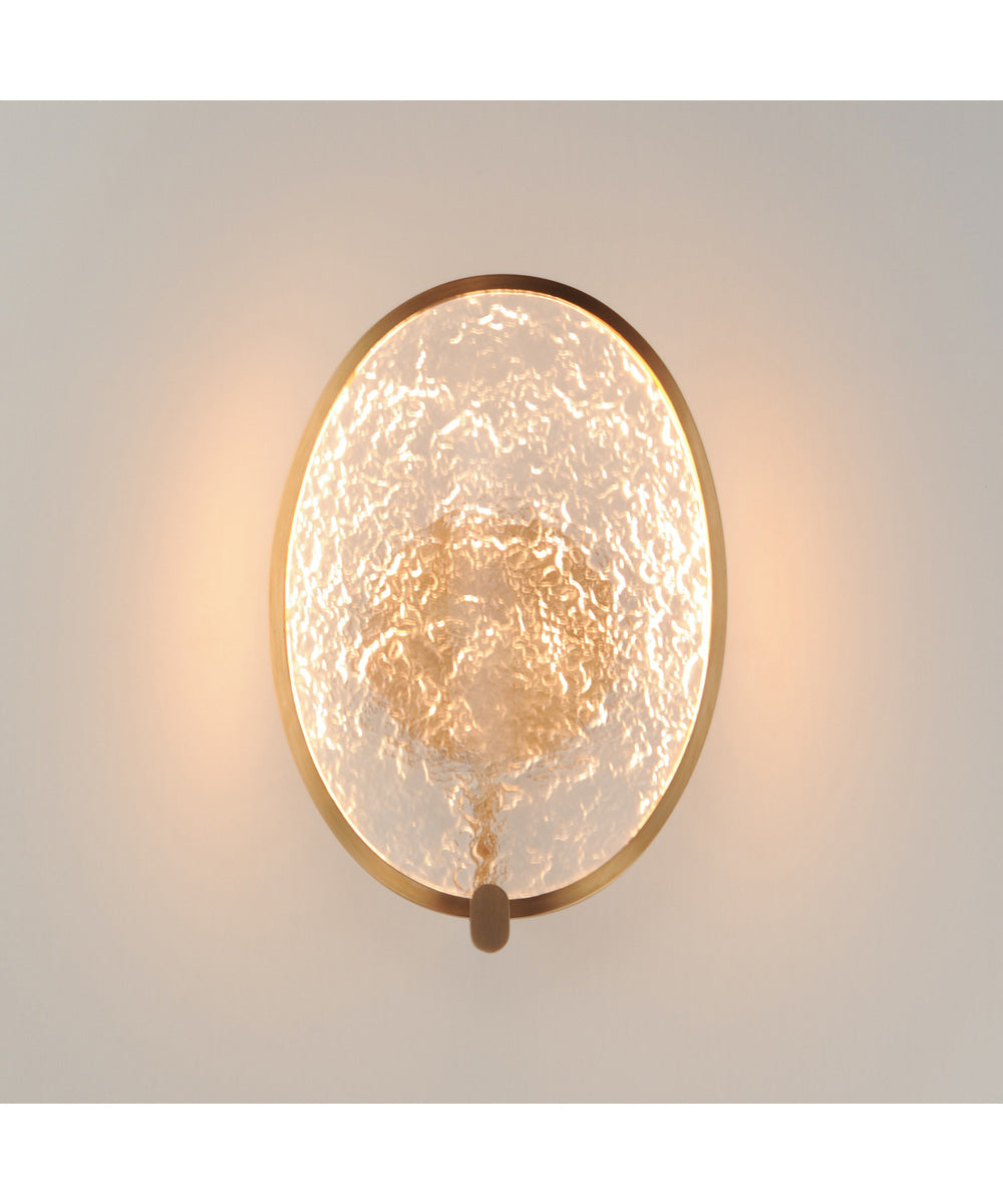 Moonscapes Wall Sconce Brushed Champagne