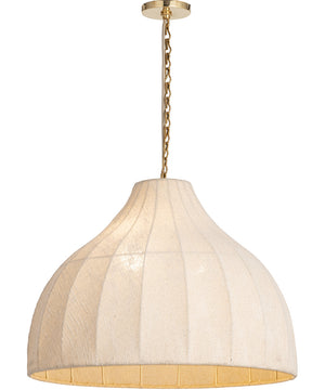 Hearthveil Pendant Natural Aged Brass