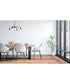 Pleated 4-Light Lighting Flat Black