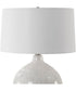 Dribble White Glaze Table Lamp