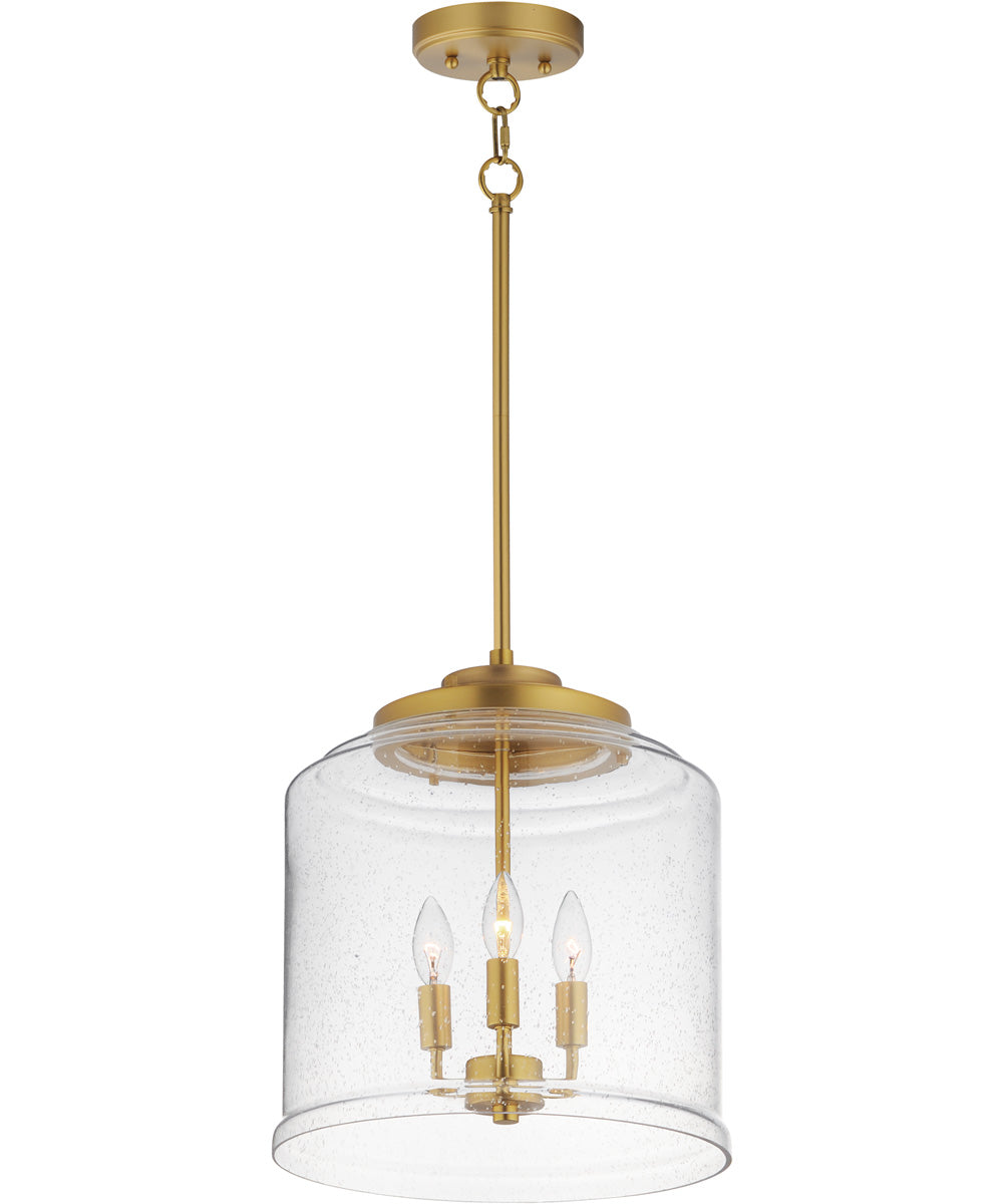 Acadia 3-Light Pendant Natural Aged Brass